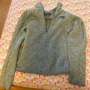 Patagonia better sweater heather grey size s